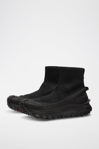 Zapatillas altas Trailgrip - Negro y rojo