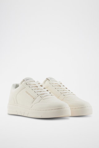 Zapatillas de piel - Blanco