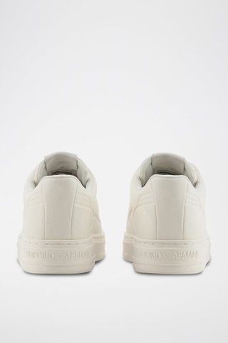 Zapatillas de piel - Blanco