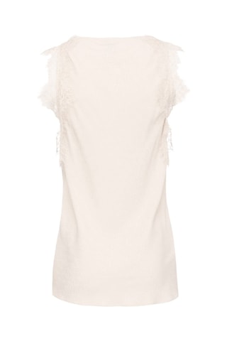 Top de seda - Blanco
