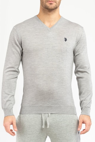 Jersey de lana - US Polo - Gris