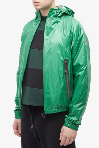 Chaqueta con capucha Grenoble - Moncler - Verde