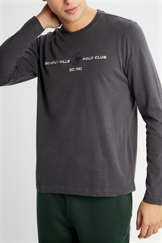 Camiseta - Beverly Hills - Gris