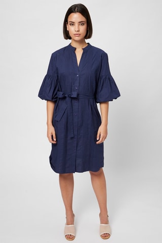 Vestido camisero - Harmont & Blaine - Azul marino