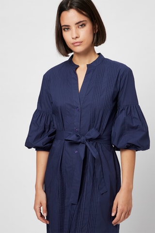 Vestido camisero - Harmont & Blaine - Azul marino