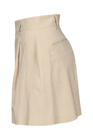 Short en lin - Pinko - Beige