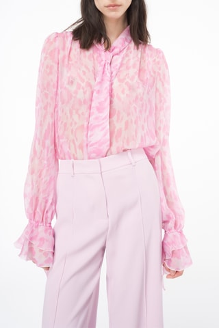 Blusa - Blanco y rosa