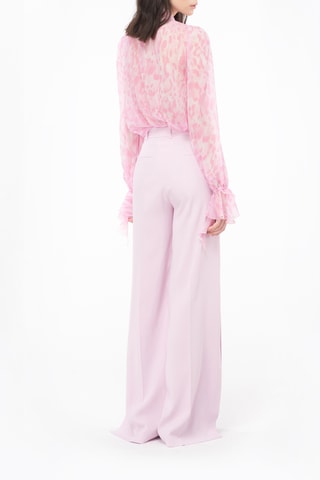 Blusa - Blanco y rosa