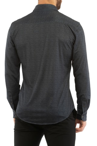 Camisa - Dan John - Negro y azul