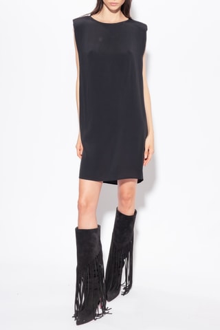 Vestido recto - Negro