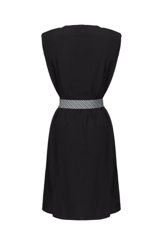 Vestido recto - Negro