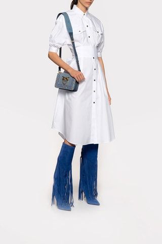 Vestido camisero - Blanco