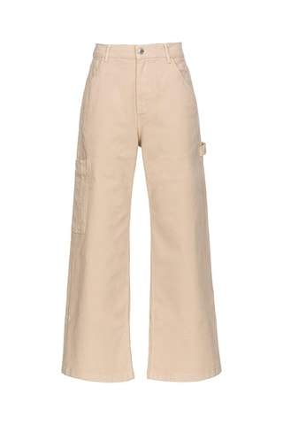 Pantalón cargo - Beige