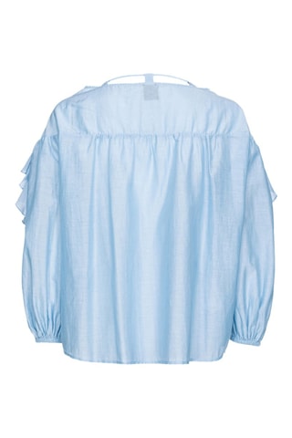 Blusa avolantada - Azul