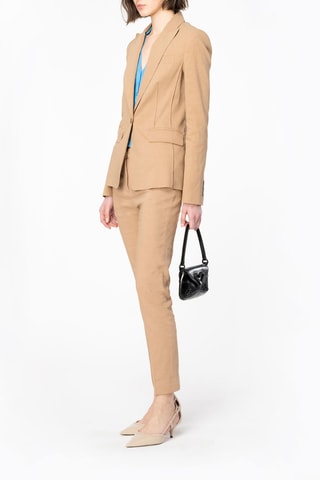 Pantalón de lino - Beige