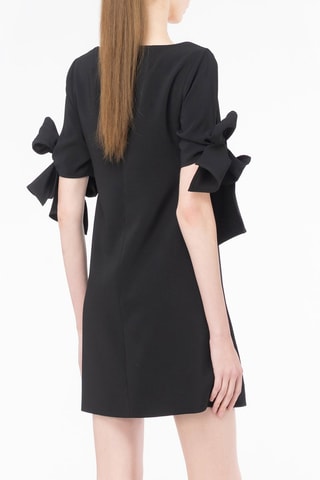 Vestido trapecio - Negro