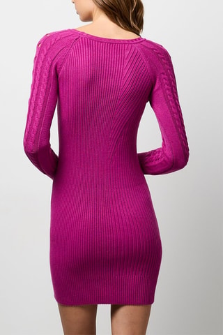 Vestido jersey - Fucsia