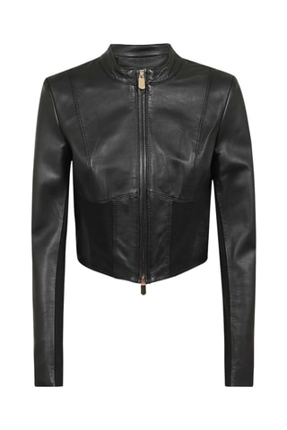 Chaqueta de piel ovina - Negro
