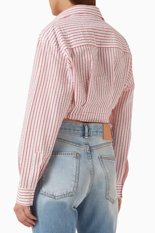 Camisa - Blanco y rojo