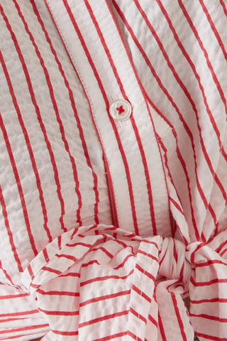 Camisa - Blanco y rojo