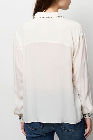 Camisa de seda - Crudo