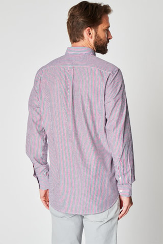 Camisa de rayas - Harmont & Blaine - Azul marino y blanco