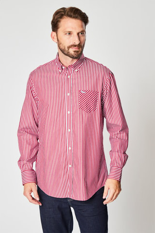 Camisa de rayas - Harmont & Blaine - Burdeos