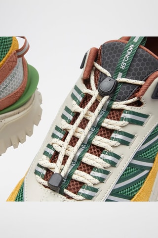 Zapatillas con plataforma Trailgrip - Moncler - Verde y amarillo