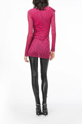 Vestido corto - Pinko - Fucsia