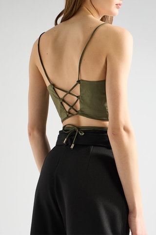 Crop top - Pinko - Verde