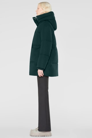 Parka con capucha - ADD - Verde