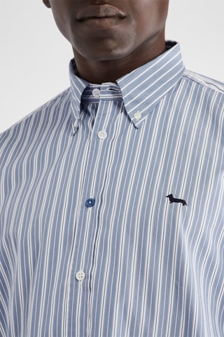 Camisa - Harmont & Blaine - Blanco y azul