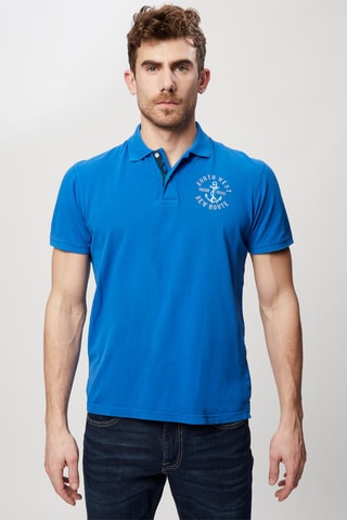 Polo - Harmont & Blaine Jeans - Blanco y azul