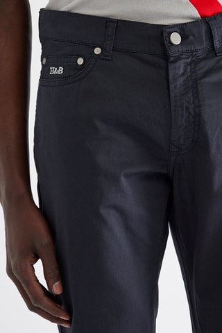 Pantalón regular fit - Harmont & Blaine - Azul marino