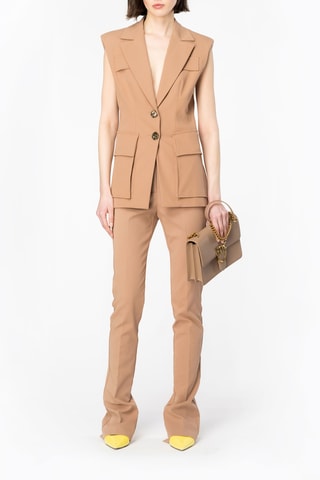 Chaleco - Pinko - Beige