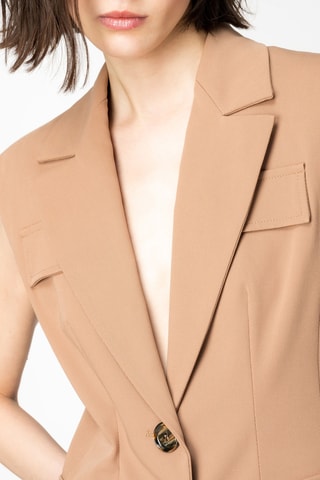 Chaleco - Pinko - Beige