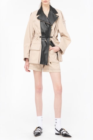 Top de seda - Beige