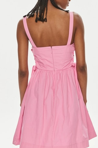 Vestido evasé - Rosa