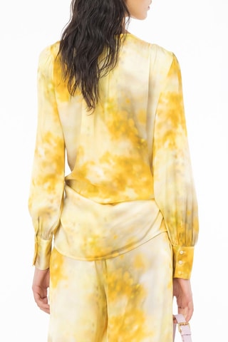 Camisa - Blanco y amarillo