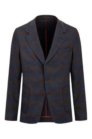 Chaqueta de traje - Dan John - Azul y marrón