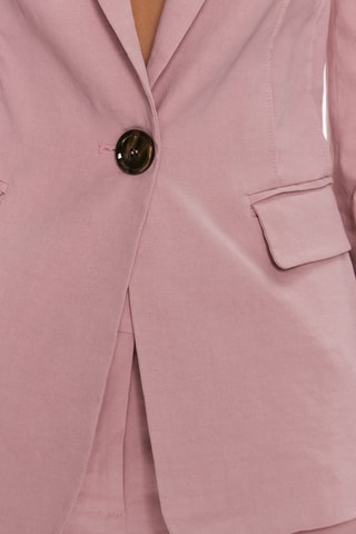 Chaqueta de lino - Rosa