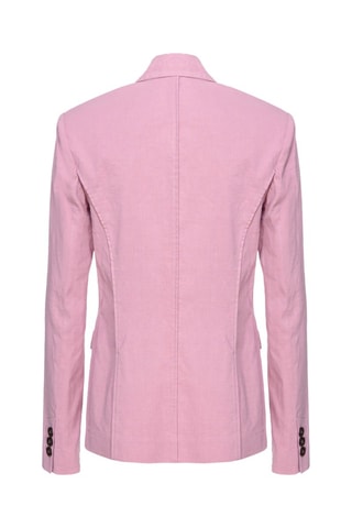 Chaqueta de lino - Rosa