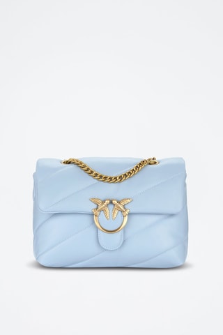Bolso de mano de piel ovina Classic Puff Maxi Quilt - Azul