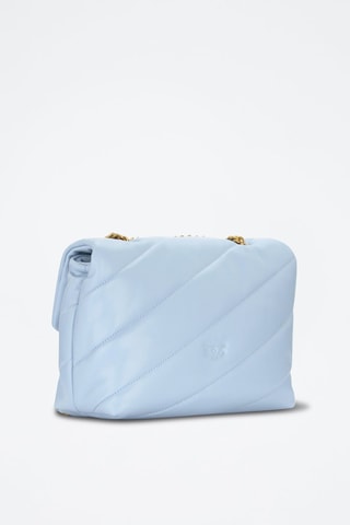 Bolso de mano de piel ovina Classic Puff Maxi Quilt - Azul