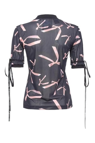 Top - Negro y rosa