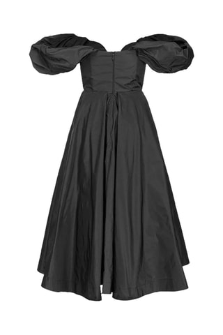 Vestido bustier - Negro