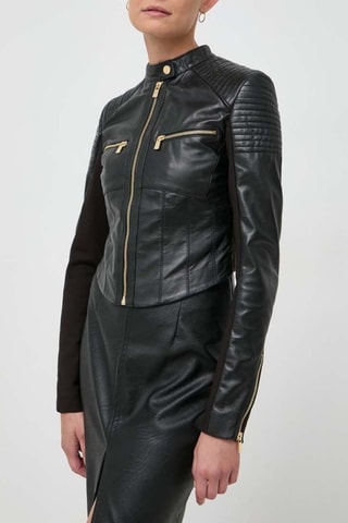 Chaqueta de piel ovina - Negro