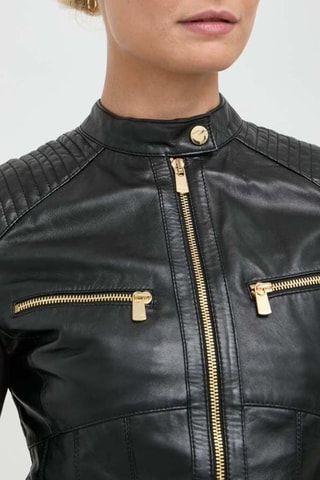 Chaqueta de piel ovina - Negro
