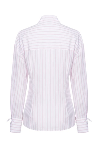Camisa - Blanco y rosa