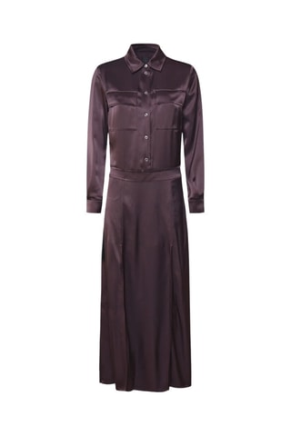 Vestido camisero - Marrón